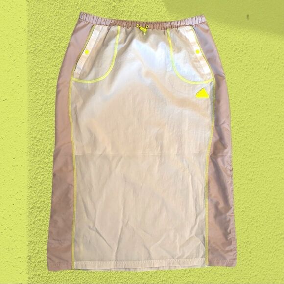 Adidas nylon midi skirt parachute skirt - Picture 8 of 13
